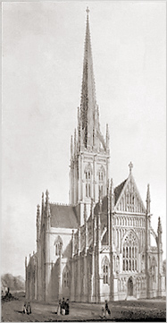 Competition for the design of the Church in Leamington