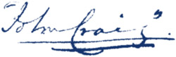 craig's signature