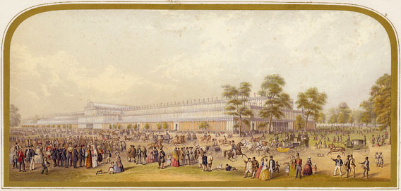 The Crystal Palace in Hyde Park, London