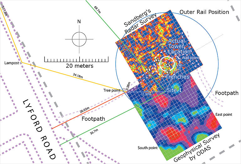 Craig Telescope site map